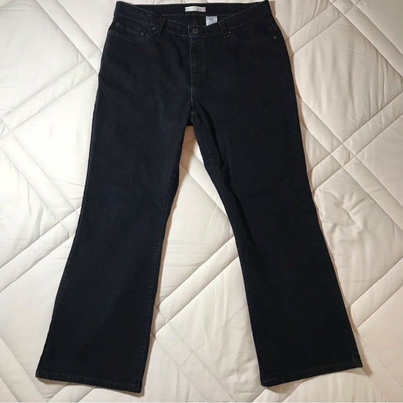 Levi’s 515 black boot cut jeans - Size 18S - Picture 1 of 7